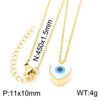 Titanium Steel 18K Gold Plated Korean Style Plating Animal Necklace