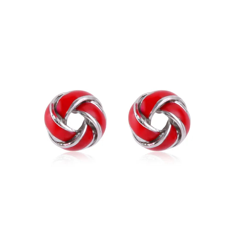 Wholesale Jewelry 1 Pair Ethnic Style American Flag Alloy Hoop Earrings Ear Hook