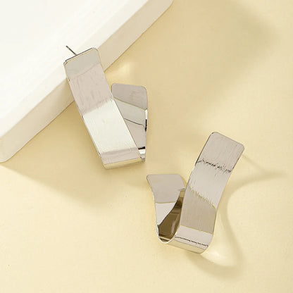 Wholesale Jewelry 1 Pair Korean Style Geometric Alloy Ear Studs