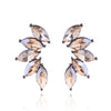 Wholesale Jewelry 1 Pair Simple Style Flower Butterfly Alloy Artificial Gemstones Drop Earrings Ear Studs