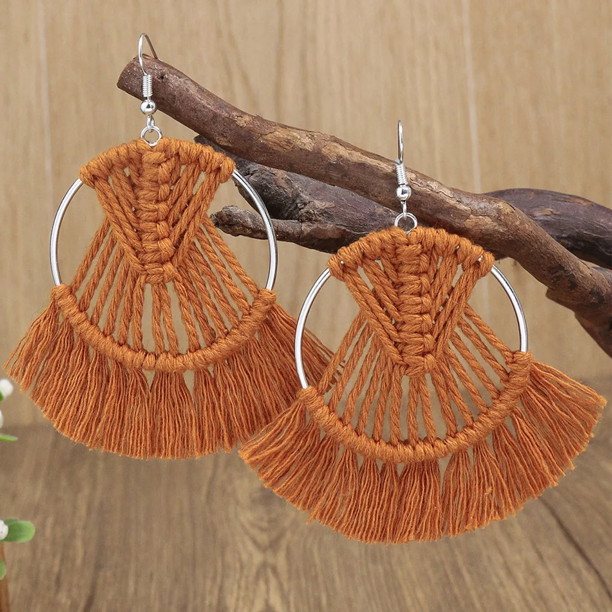 Wholesale Jewelry Basic Classic Style Geometric Alloy Tassel Earrings