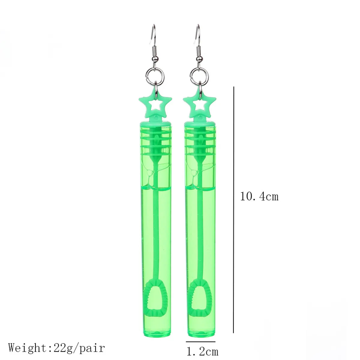 Wholesale Jewelry Basic Geometric Plastic Drop Earrings