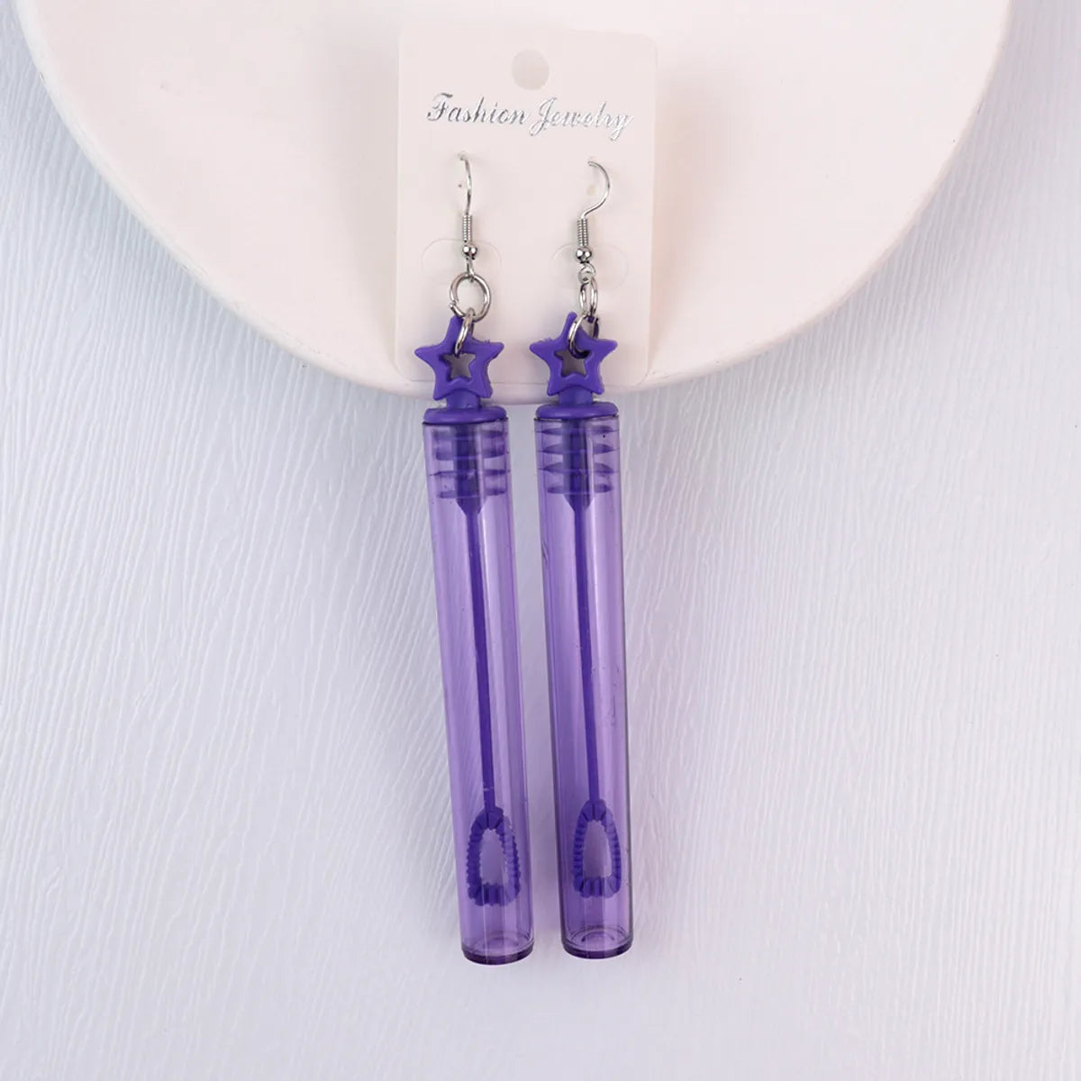 Wholesale Jewelry Basic Geometric Plastic Drop Earrings