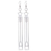 Wholesale Jewelry Basic Geometric Plastic Drop Earrings