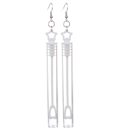 Wholesale Jewelry Basic Geometric Plastic Drop Earrings