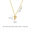 Wholesale Jewelry Basic Simple Style Commute Letter Letter 302 Stainless Steel 304 Stainless Steel 316 Stainless Steel  Zircon 18K Gold Plated Inlay Pendant Necklace