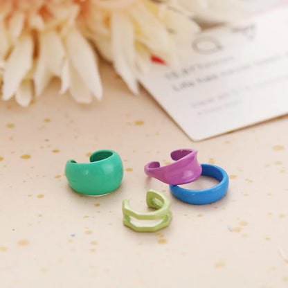 Wholesale Jewelry Candy Color Resin Ear Bone Clip Nihaojewelry