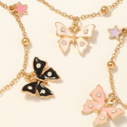 Wholesale Jewelry Cartoon Butterfly Children'S Bracelet Nihaojewelry