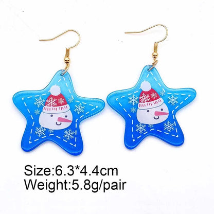 Wholesale Jewelry Cartoon Style Cartoon Character Arylic Drop Earrings