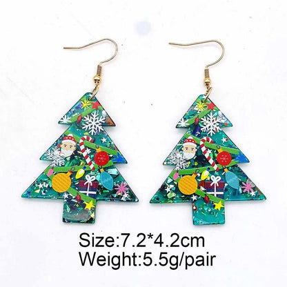 Wholesale Jewelry Cartoon Style Cartoon Character Arylic Drop Earrings