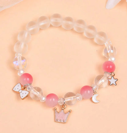 Wholesale Jewelry Cartoon Style Shell Artificial Crystal Beaded Bracelets