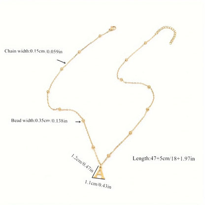 Wholesale Jewelry Casual Classic Style Letter 201 Stainless Steel 304 Stainless Steel Pendant Necklace