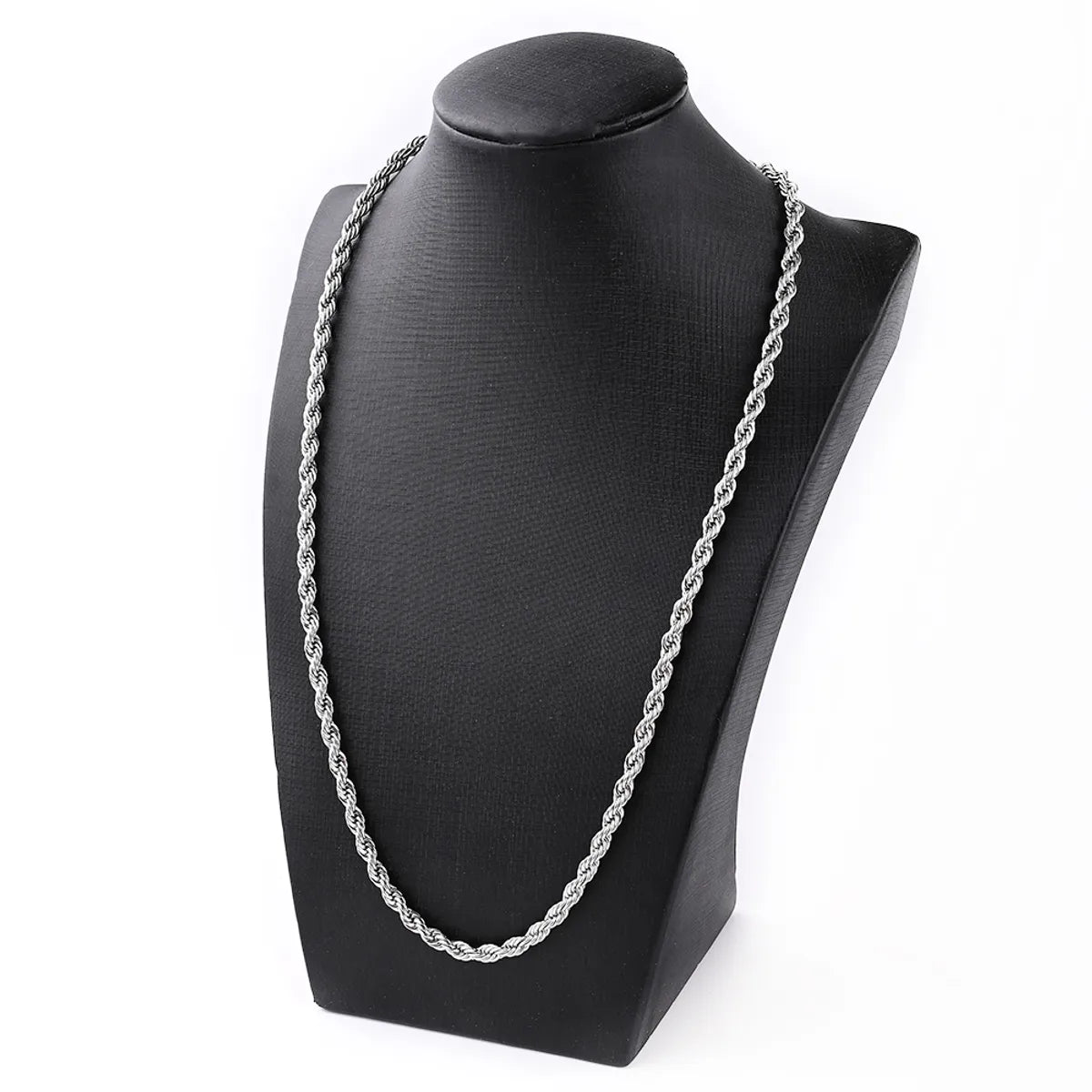 1 Strand/Package 2 Strands/Package 304 Stainless Steel Simple Solid Color Semi-Finished Chain