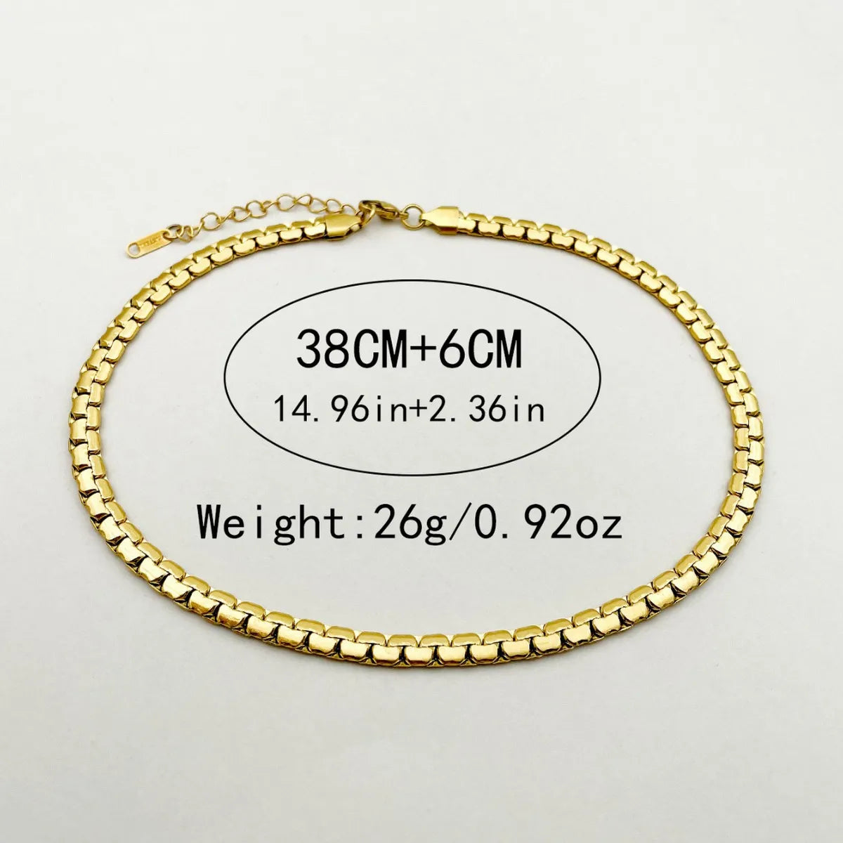 Wholesale Jewelry Casual Modern Style Solid Color Titanium Steel Plating Necklace