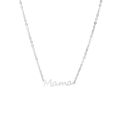 Wholesale Jewelry Casual Simple Style Letter Alloy Necklace