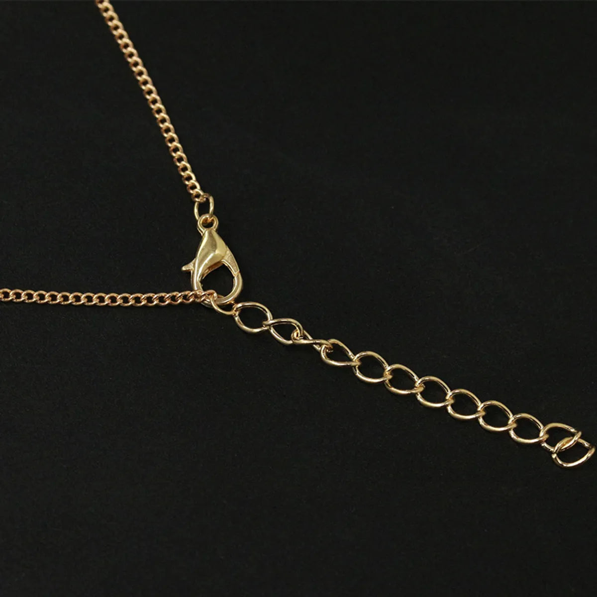 Wholesale Jewelry Casual Simple Style Solid Color 316L Stainless Steel  14K Gold Plated Necklace