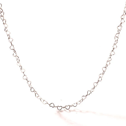 Wholesale Jewelry Casual Simple Style Solid Color Titanium Steel Necklace