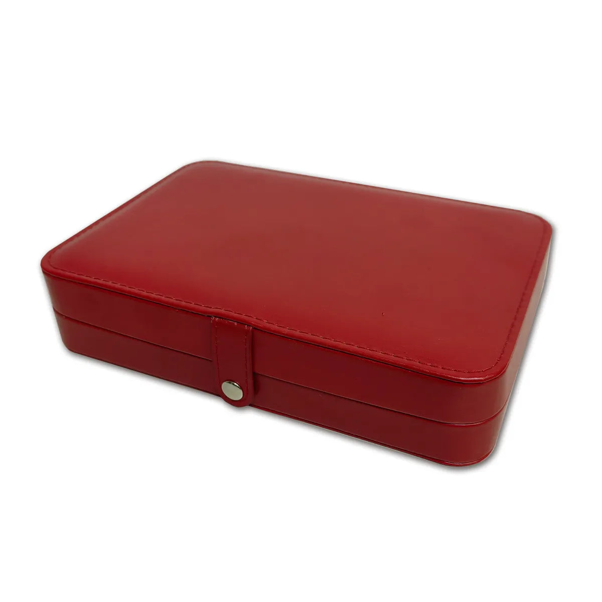 Wholesale Jewelry Casual Vacation Solid Color Leather Jewelry Boxes