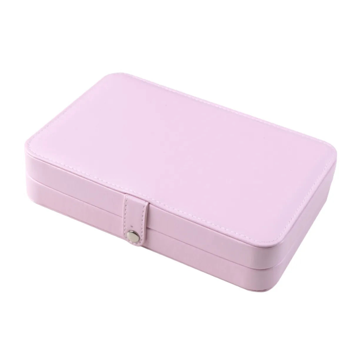 Wholesale Jewelry Casual Vacation Solid Color Leather Jewelry Boxes