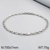 Wholesale Jewelry Classic Style Commute Geometric 304 Stainless Steel Bracelets Necklace