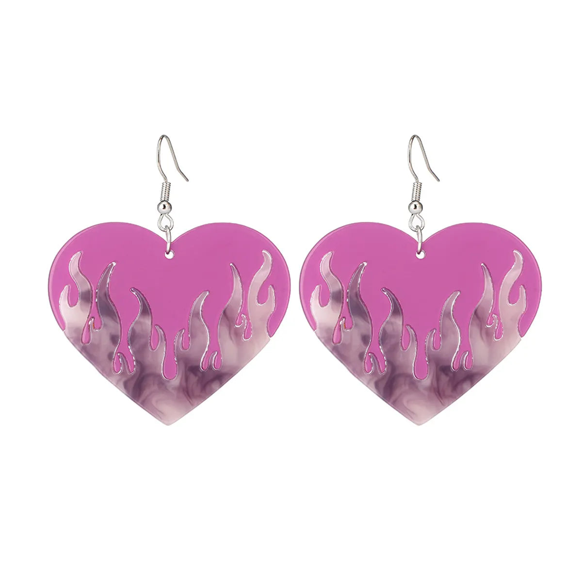 Heart No Inlaid Earrings