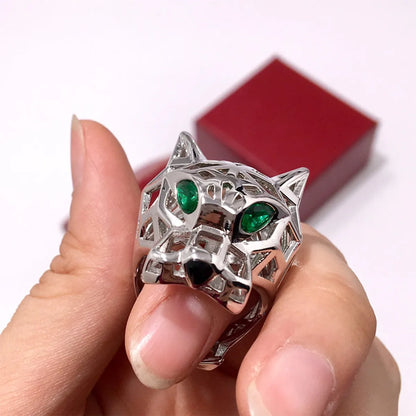 Wholesale Jewelry Commute Animal Alloy Artificial Gemstones Inlay Rings