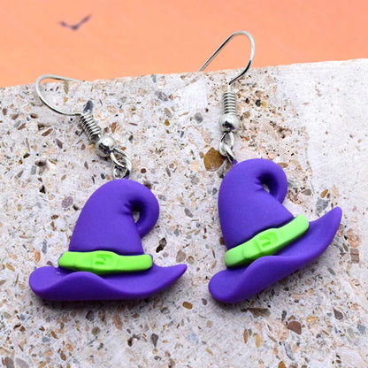 Wholesale Jewelry Cute Cartoon Resin Drop Earrings