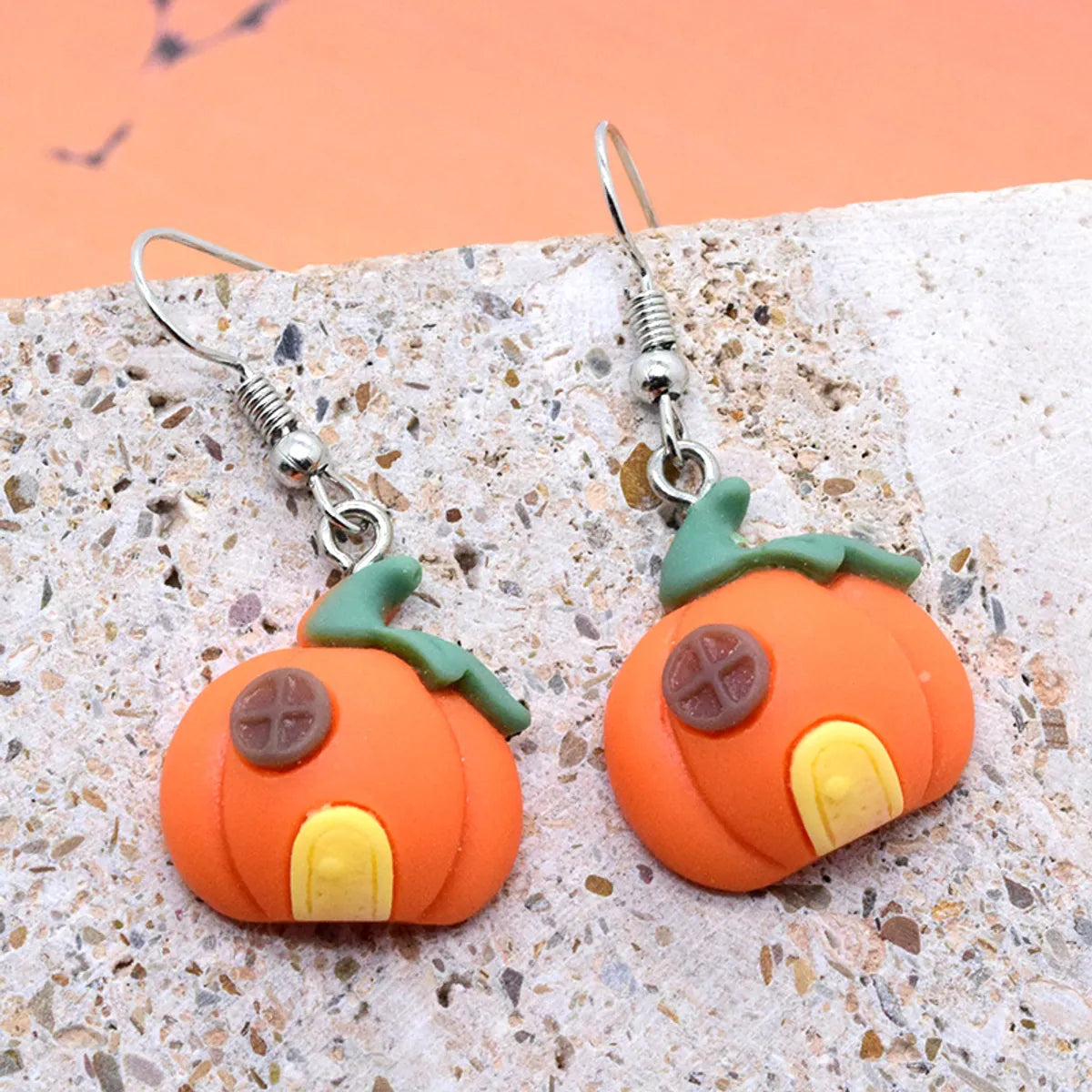 Wholesale Jewelry Cute Cartoon Resin Drop Earrings