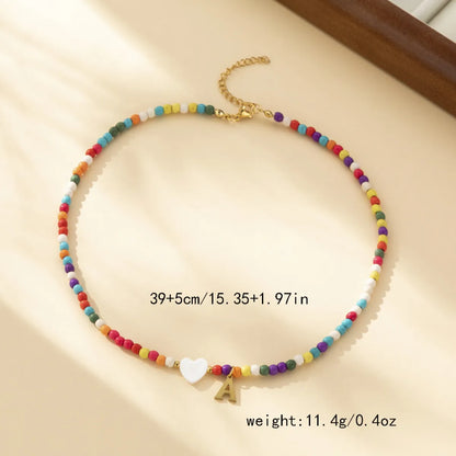 Wholesale Jewelry Cute Geometric 304 Stainless Steel Beaded Chain Pendant Necklace