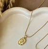 Wholesale Jewelry Cute Rose Flower 304 Stainless Steel Pendant Necklace