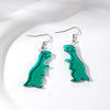 Wholesale Jewelry Cute Simple Style Dinosaur Arylic Drop Earrings