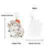 1 Pair Cute Streetwear Cartoon Character Christmas Tree Letter Arylic Drop Earrings