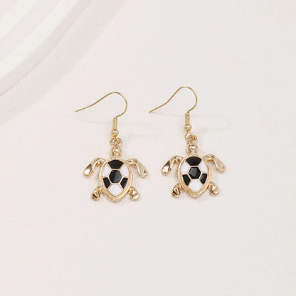 Wholesale Jewelry Cute Tortoise Alloy Enamel Ear Hook