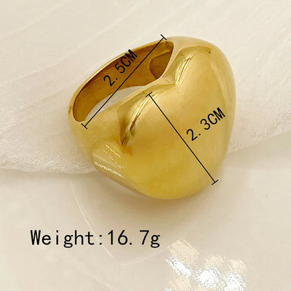 Wholesale Jewelry Elegant Classic Style Commute S Shape Heart Shape Bow Knot 304 Stainless Steel Artificial Pearls 14K Gold Plated Plating Inlay Rings