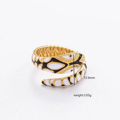 Wholesale Jewelry Elegant Devil'S Eye Star Heart Shape 304 Stainless Steel Open Rings