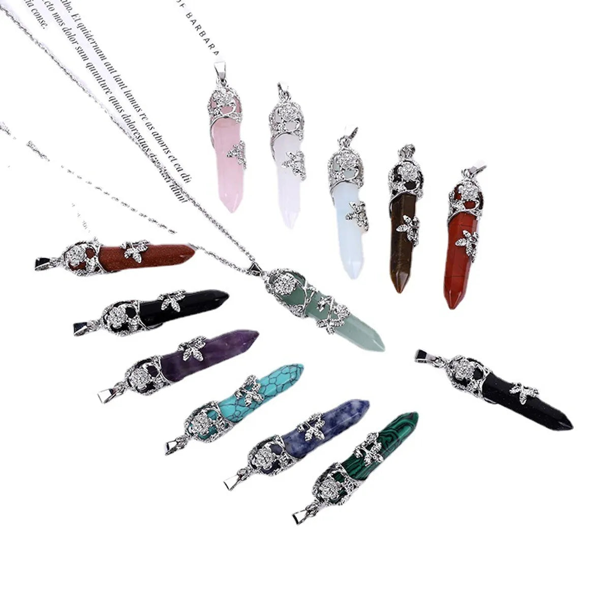 Wholesale Jewelry Elegant Lady Modern Style Geometric Crystal Iron Polishing