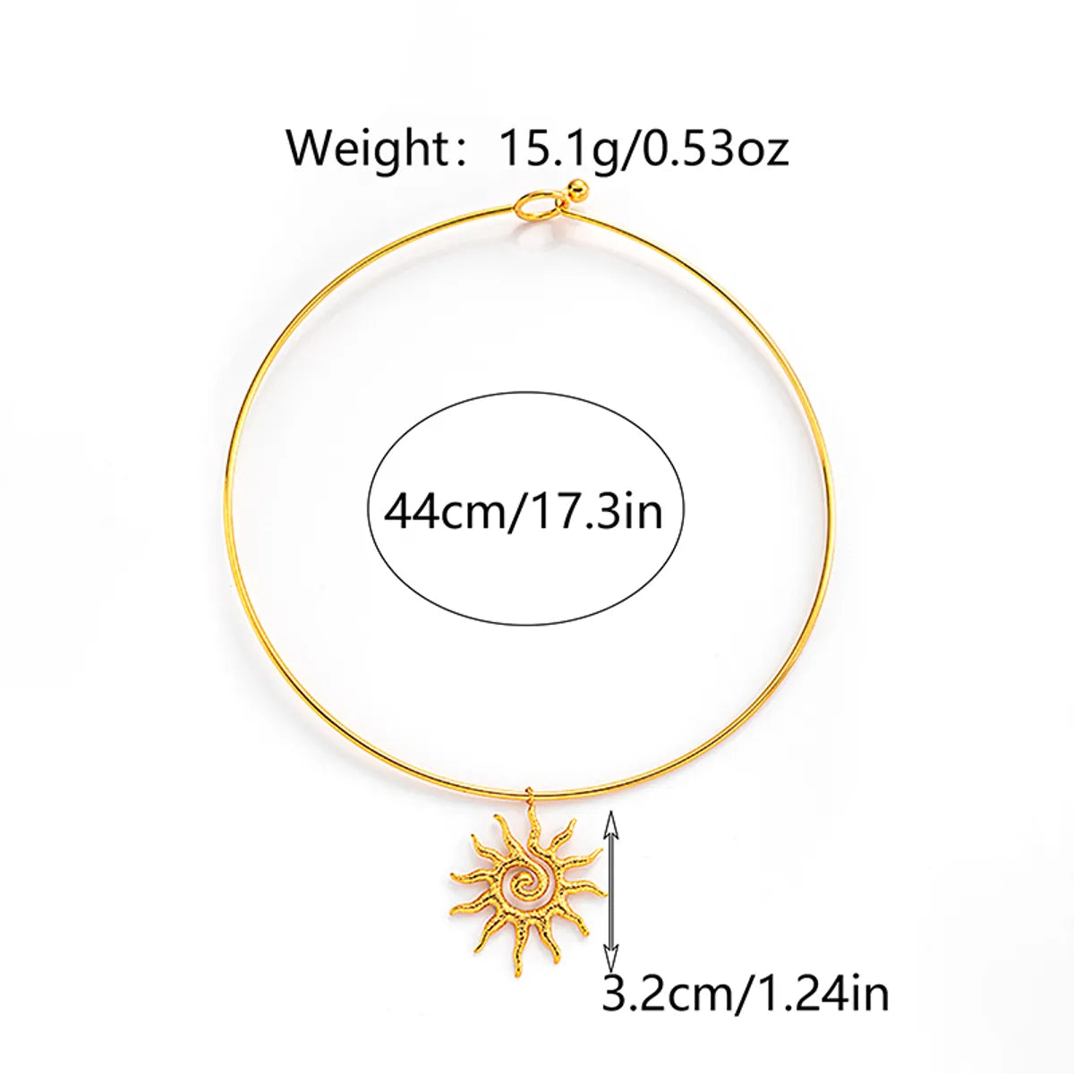 Wholesale Jewelry Elegant Modern Style Sweet Round Sun Heart Shape 304 Stainless Steel 14K Gold Plated Rings Necklace