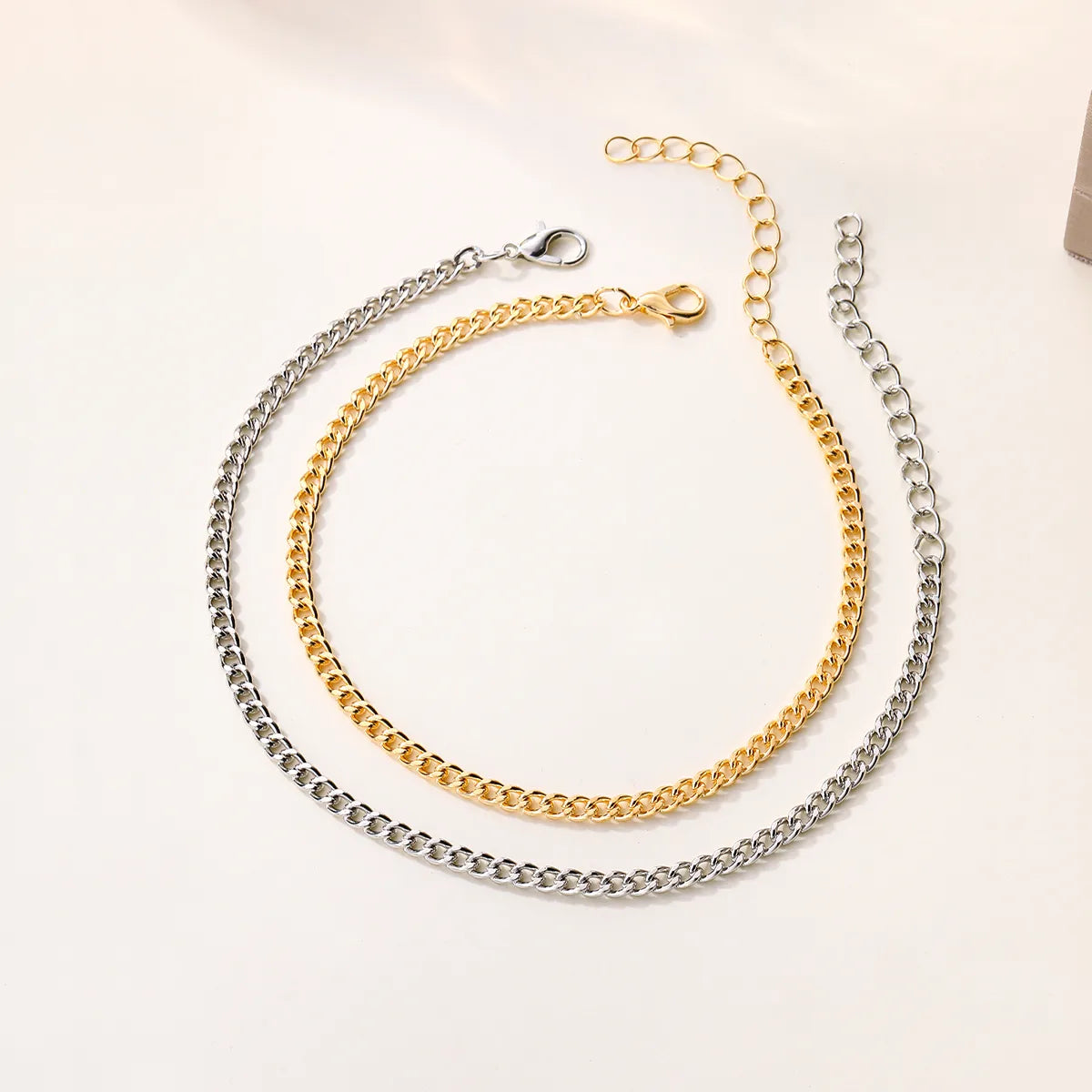 Wholesale Jewelry Elegant Simple Style Classic Style Infinity Alloy Anklet