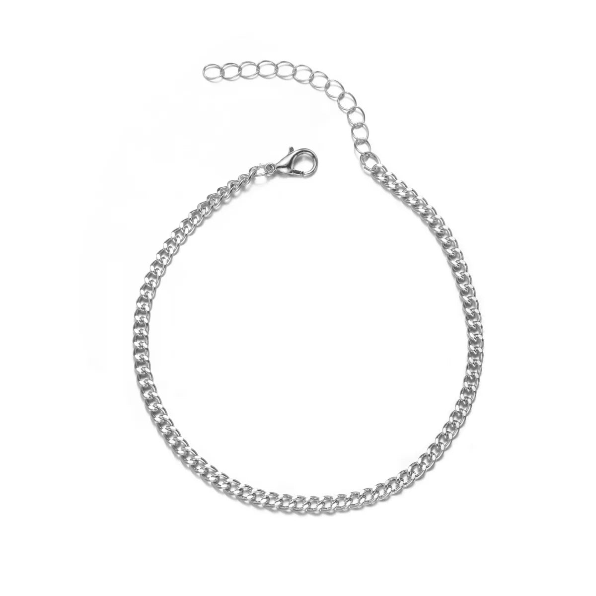 Wholesale Jewelry Elegant Simple Style Classic Style Infinity Alloy Anklet