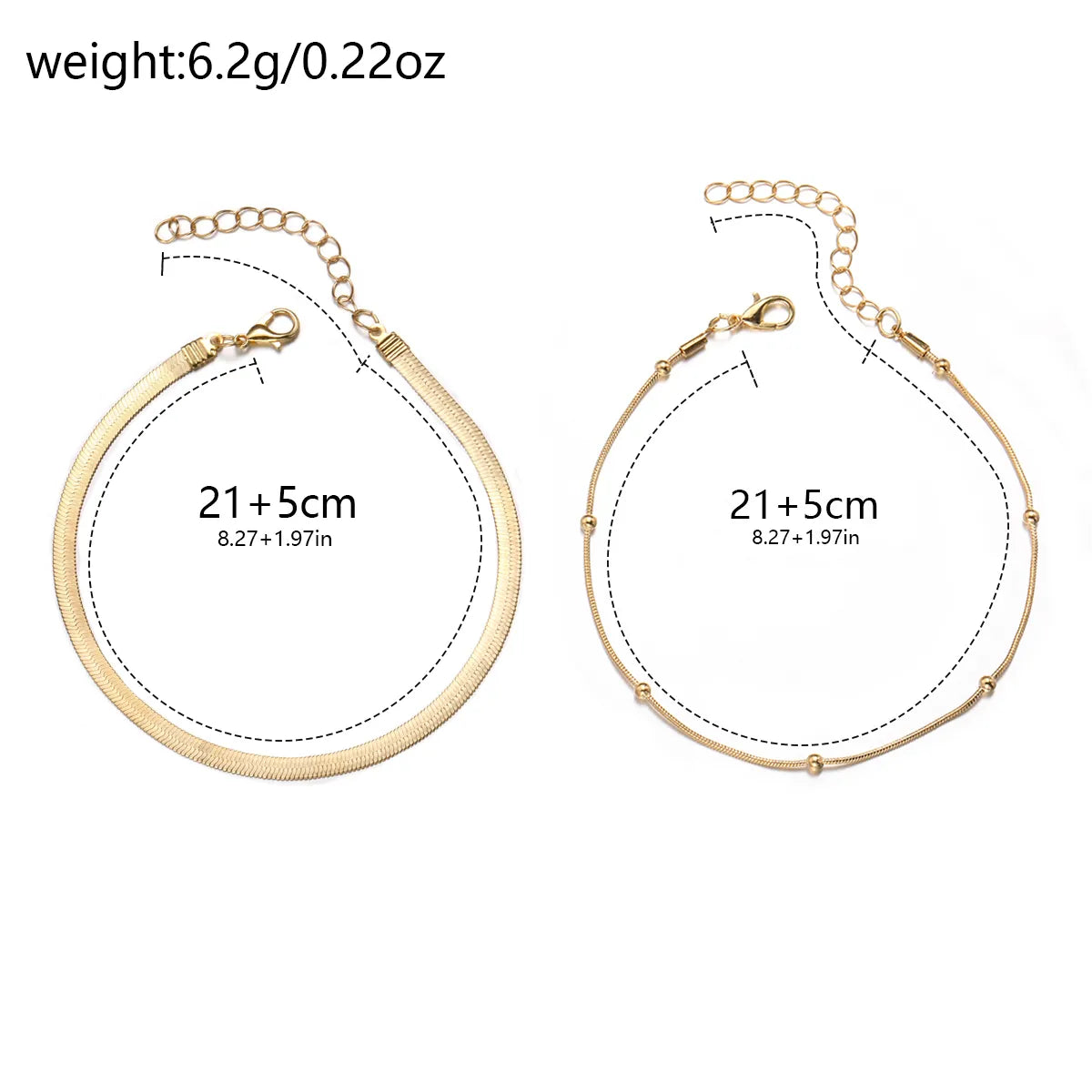 Wholesale Jewelry Elegant Simple Style Classic Style Infinity Alloy Anklet