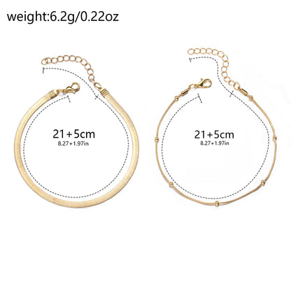 Wholesale Jewelry Elegant Simple Style Classic Style Infinity Alloy Anklet