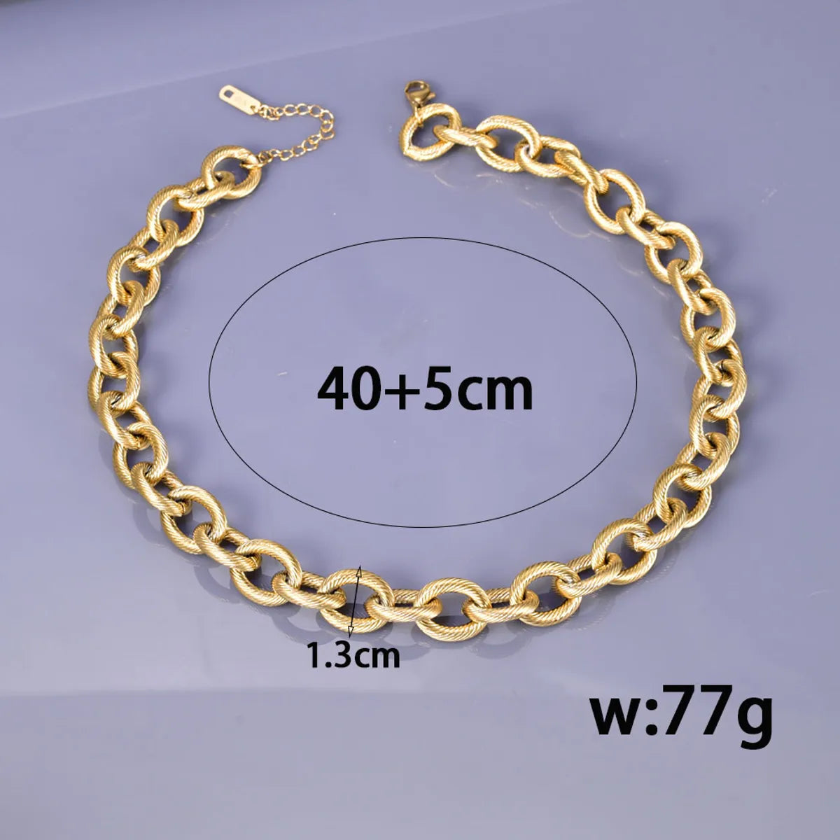 Wholesale Jewelry Elegant Simple Style Solid Color 304 Stainless Steel Titanium Steel 18K Gold Plated Plating Bracelets Necklace