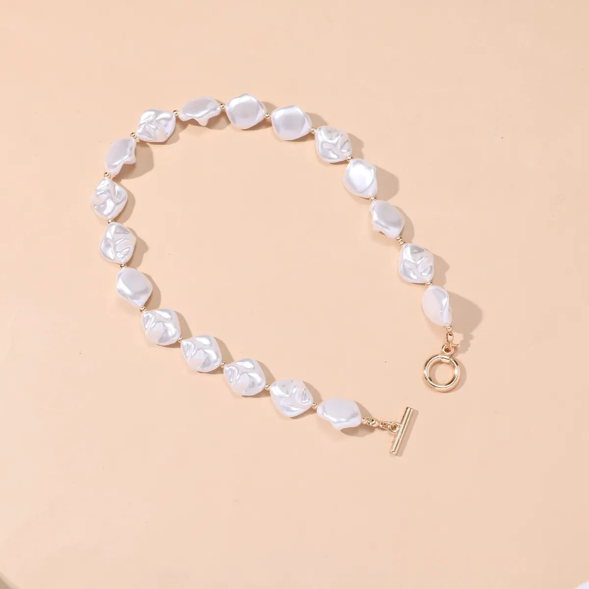 Wholesale Jewelry Elegant Streetwear Irregular Baroque Pearls Choker