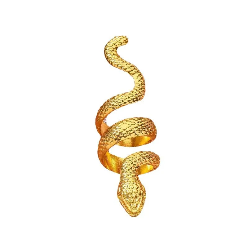 Wholesale Jewelry Exaggerated Modern Style Snake Alloy Plating Rings