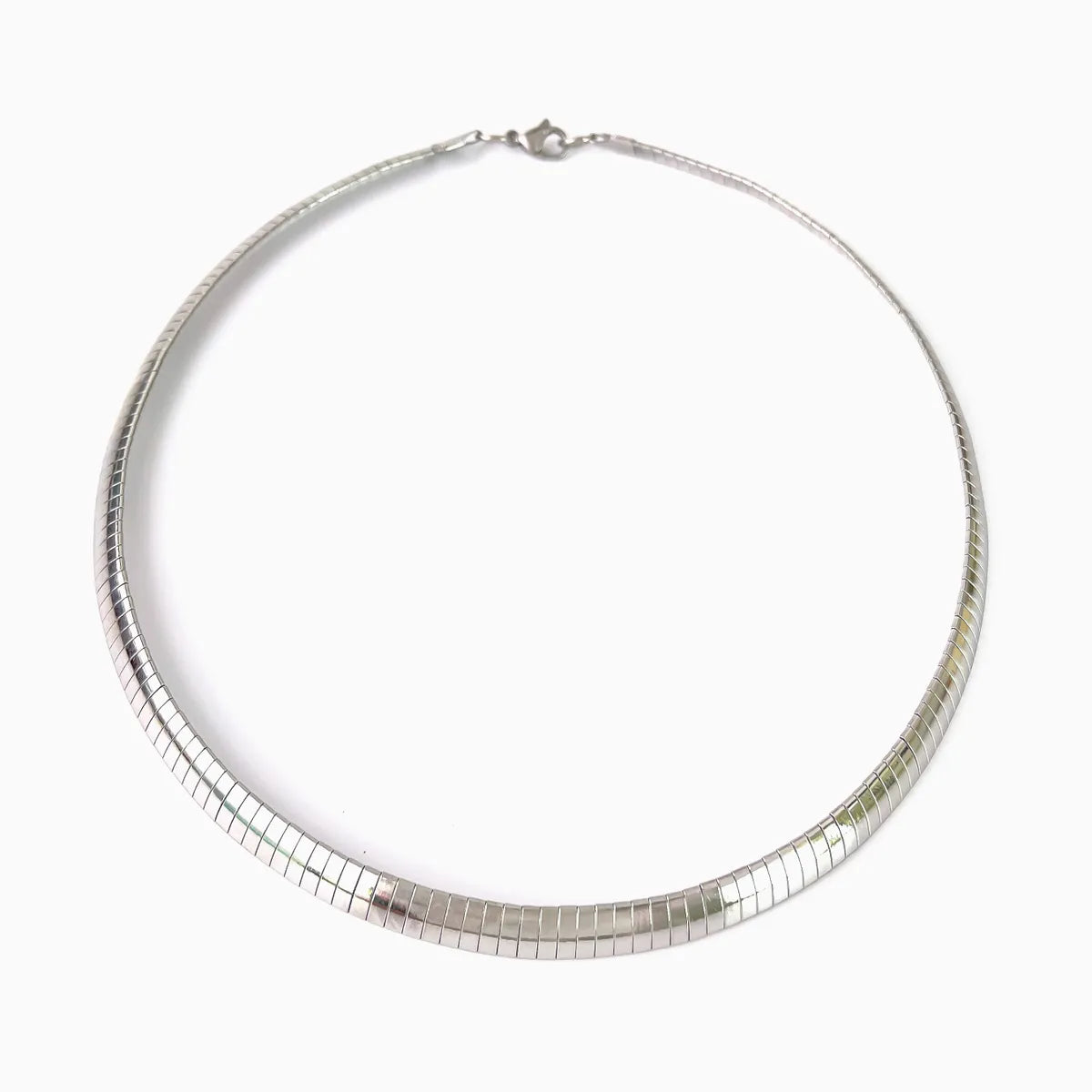 Wholesale Jewelry Exaggerated Simple Style Solid Color 316L Stainless Steel  18K Gold Plated Irregular Choker