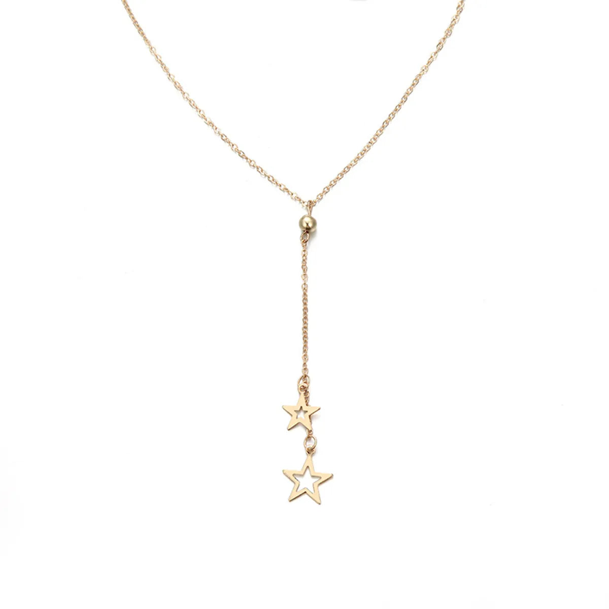 Wholesale Jewelry Fashion Simple Five-pointed Star Pendant Necklace Gooddiy