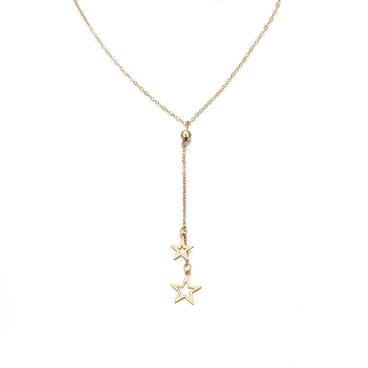 Wholesale Jewelry Fashion Simple Five-pointed Star Pendant Necklace Gooddiy