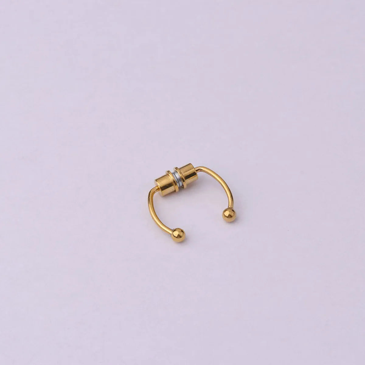 Nose Rings & Studs Fashion Geometric 316 Stainless Steel  Plating