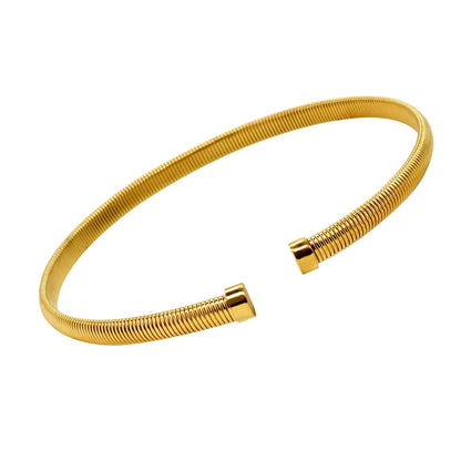 Wholesale Jewelry Hip-Hop Simple Style Commute Geometric 304 Stainless Steel 316 Stainless Steel  Zircon 18K Gold Plated Inlay Bracelets Earrings Necklace