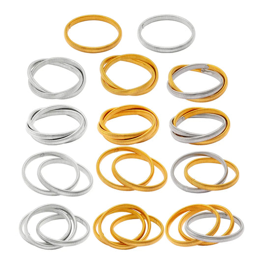 Wholesale Jewelry Hip-Hop Simple Style Commute Geometric 304 Stainless Steel 316 Stainless Steel  Zircon 18K Gold Plated Inlay Bracelets Earrings Necklace